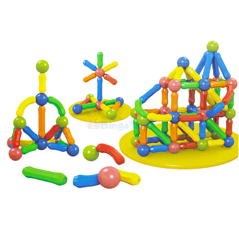 Educational Magnetic Building Blocks for Kids | 25 pcs