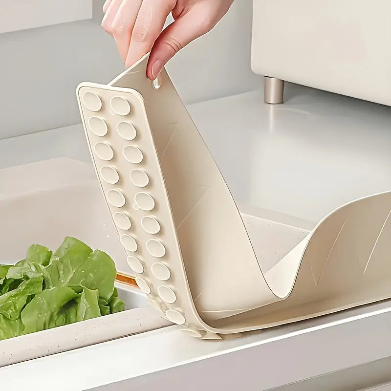 Silicone Sink Splash Guard – Big Size with Suction pump