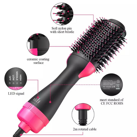 One Step 3 in 1 Hair Dryer , hair straightener & hair curler ❤️