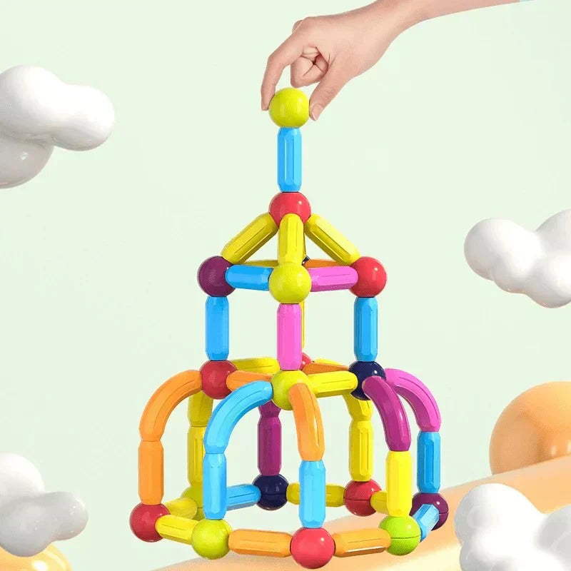 Educational Magnetic Building Blocks for Kids | 25 pcs