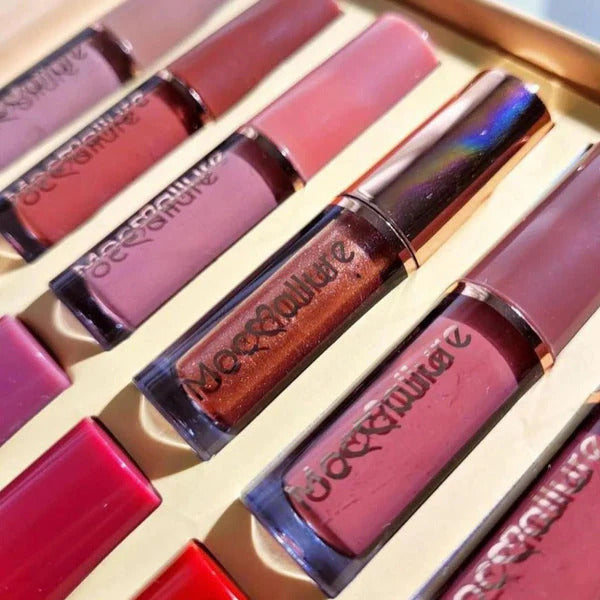 12 Pcs Matte Lip Gloss Set | Original