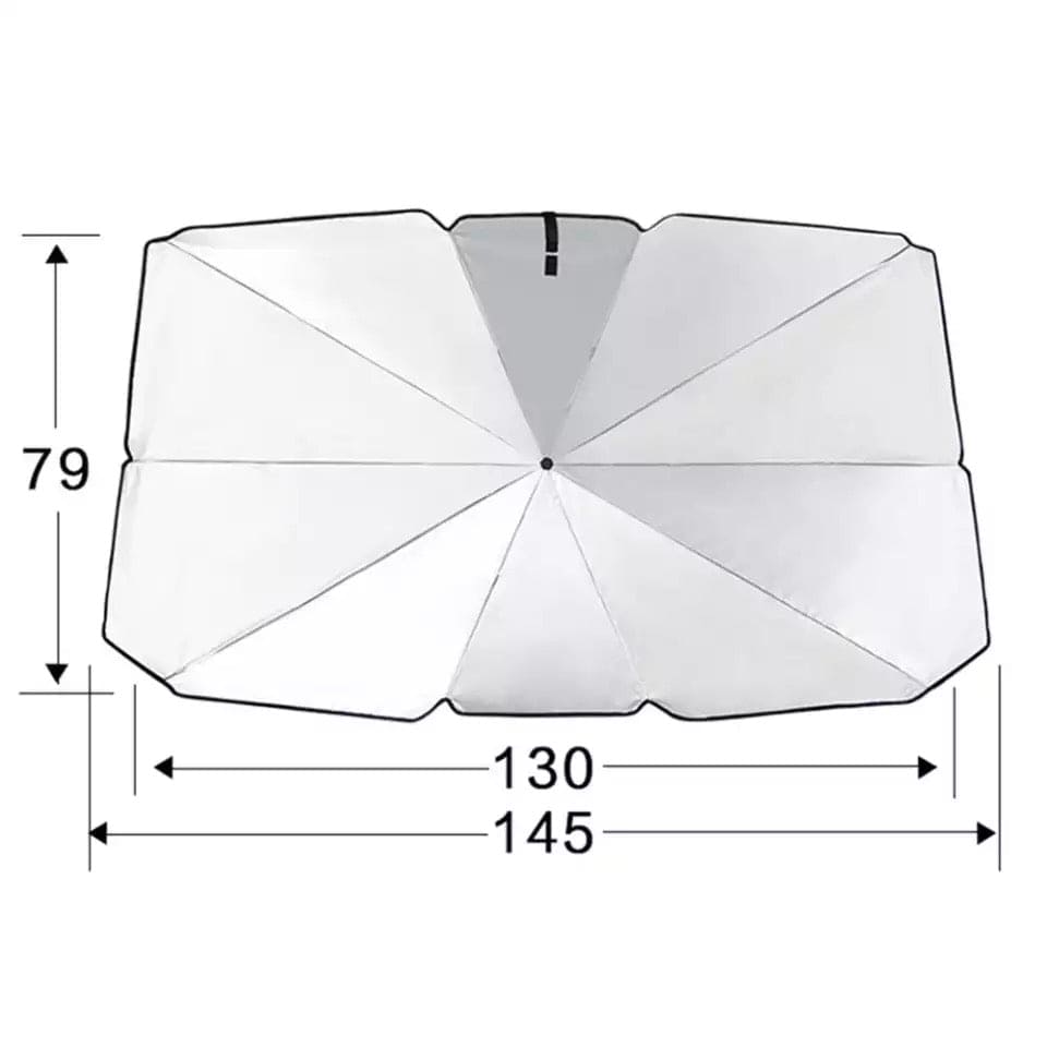 Umbrella Car Windshield, Sun Shade Protecto, Sunscreen Heat Insulation Cloth