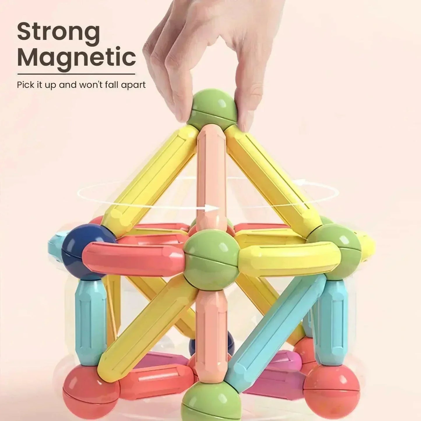 Educational Magnetic Building Blocks for Kids | 25 pcs