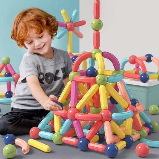 Educational Magnetic Building Blocks for Kids | 25 pcs