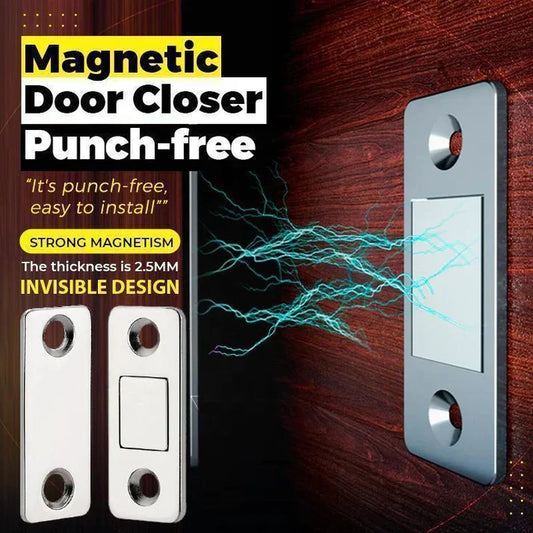 (Pack of 2) Magnetic Door/ Cabinets Closer Magnetic Latch
