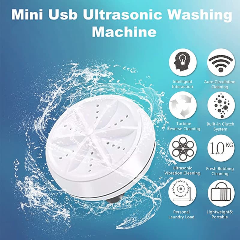 Ultrasonic Powerful Turbine Washing Machine